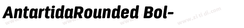 AntartidaRounded Bol字体转换 AntartidaRounded Bol字体转换